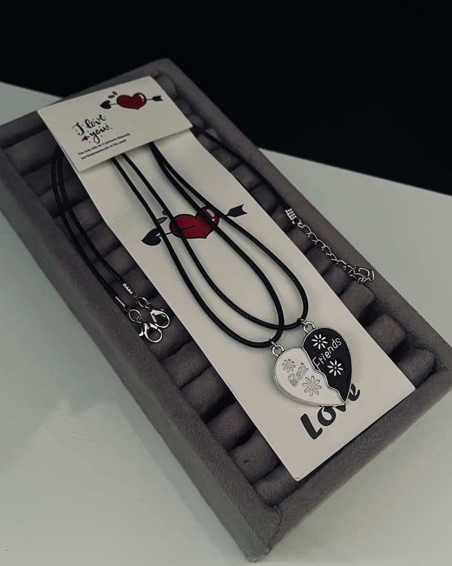 گردنبند ست Best Friend مگنتی